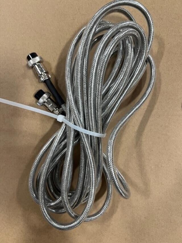 MNM Scales Cable 4+4 15' Stainless Cable nnectors for Ps-In202 Indicator ForPrime Floor Scale