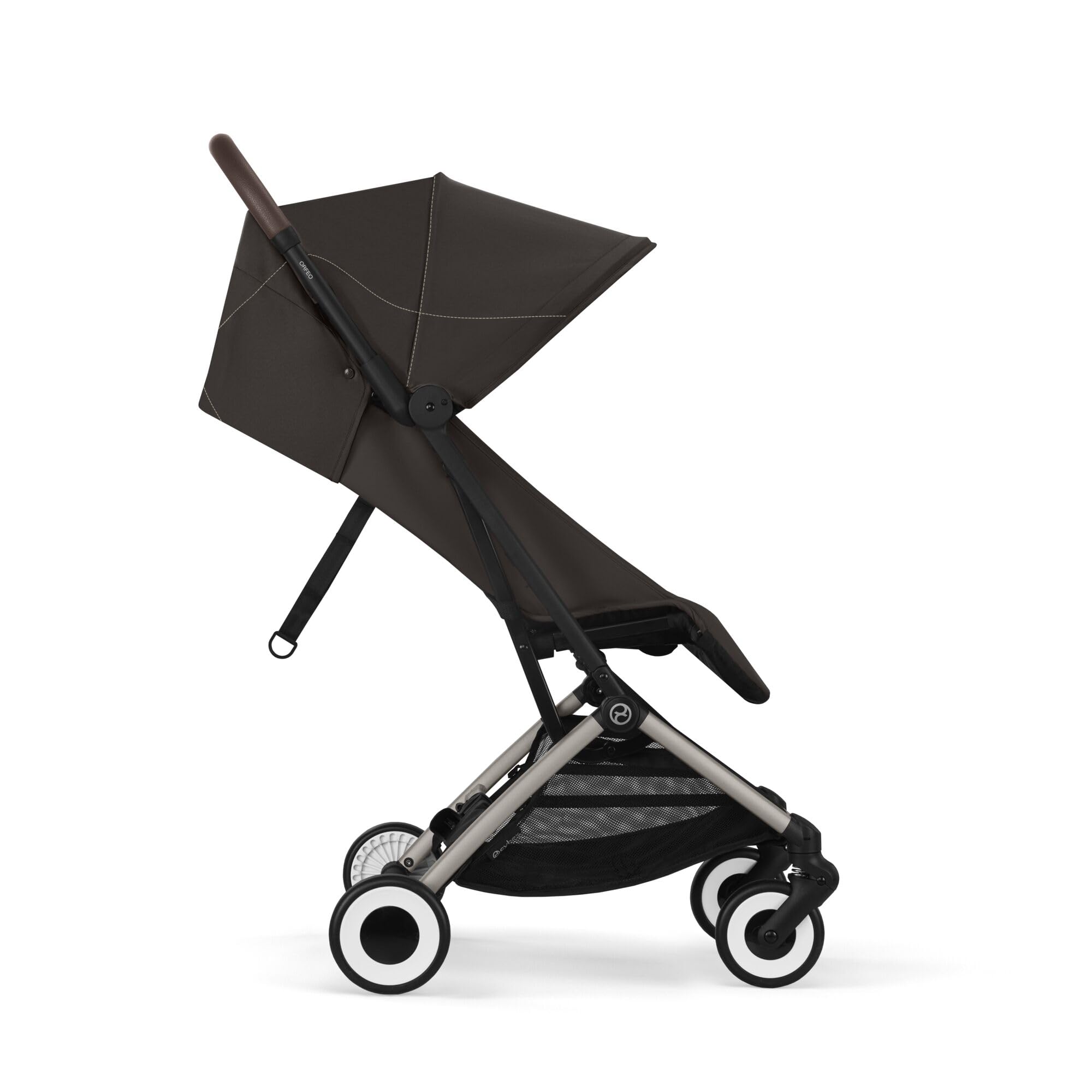 CYBEX - Poussette ultra compacte et confortable - ORFEO - 4 roues - Chocolate Brown