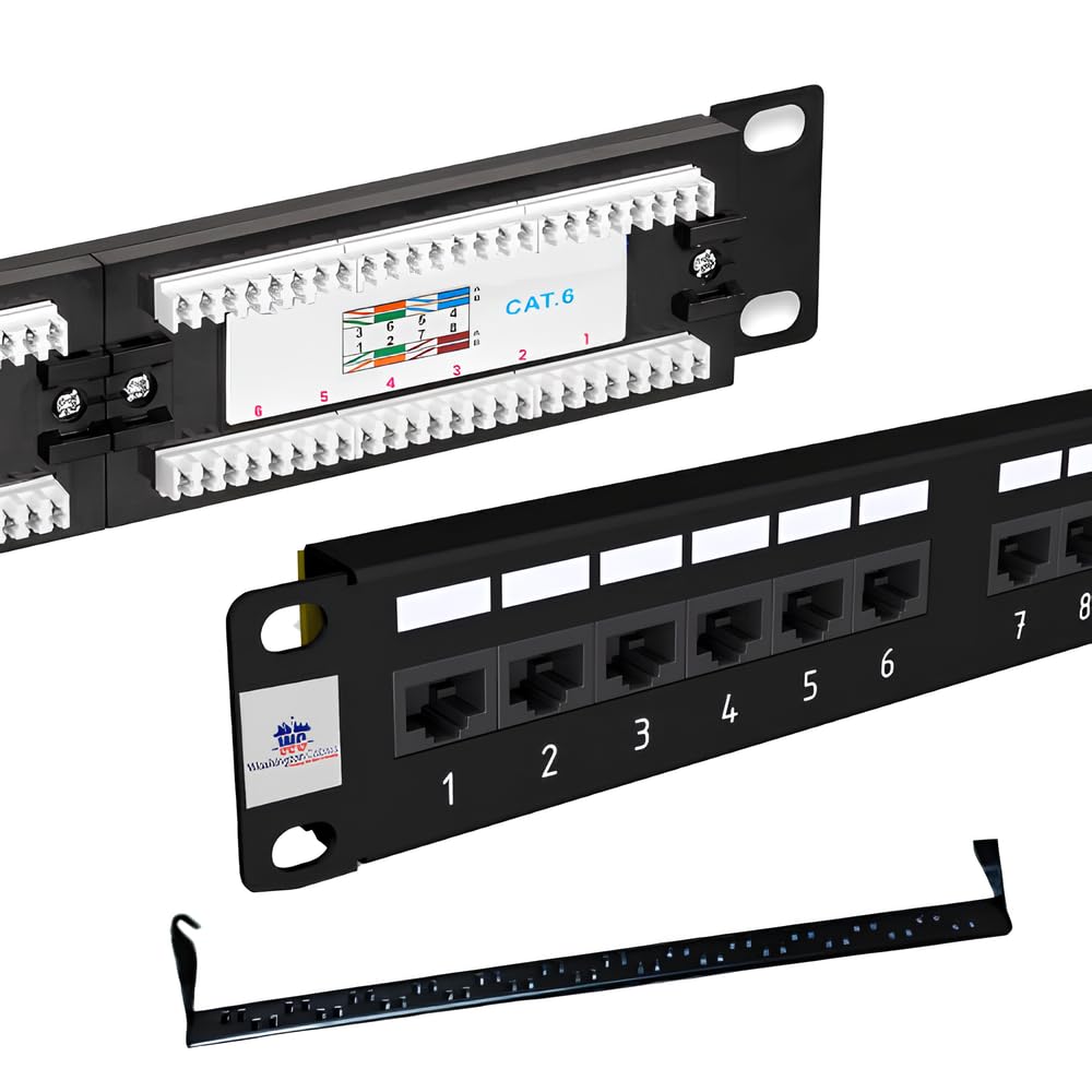 Le panneau de brassage Cat6 à 24 ports offre une assurance certifiée UL pour une gestion efficace et une performance fiable avec notre panneau de brassage Ethernet à 24 ports