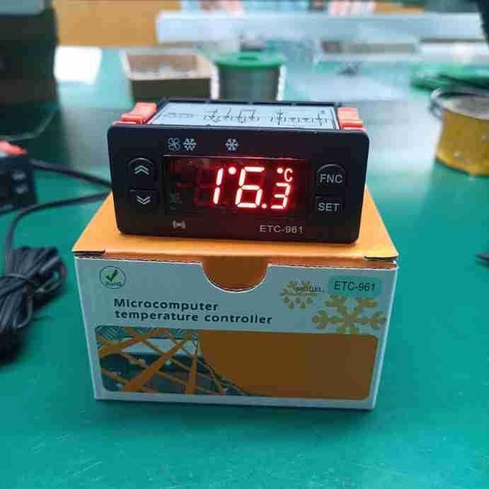 Termostato para Frigorífico y Congelador con Función Desescarche