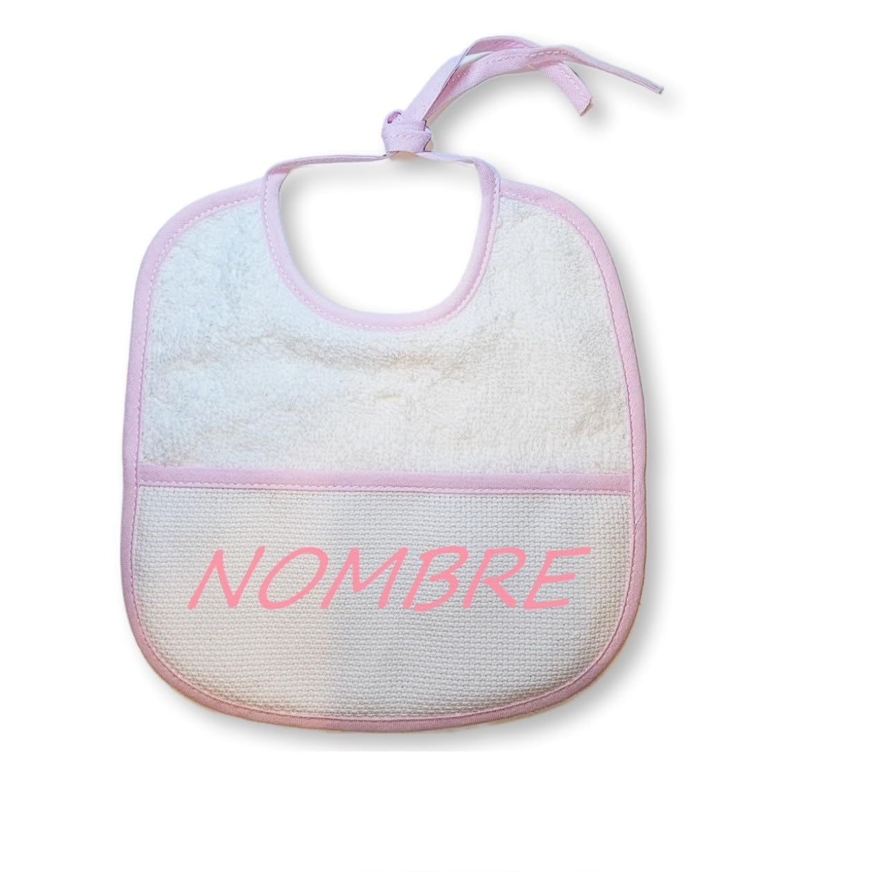 Genérico TetebyNoa - Cesta Regalo Personalizado para Bebe Recien Nacido, Set de Chupetero Personalizado - Babero Personalizado - Muselina Grande de Algodón y Accesorios. (Chupetero Corona) — view 7