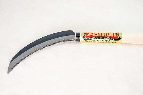 Hoz de hoja dentada japonesa Noko Gama de 7 "para herramienta de replanteo de árbol bonsái