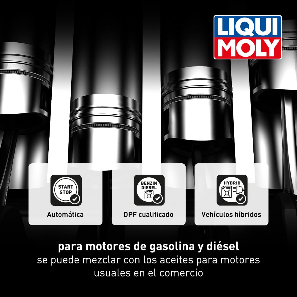LIQUI MOLY Longtime High Tech 5W-30 | 5 L | Tecnología de síntesis Aceite de motor | 9507