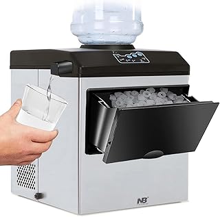 NB North Bayou 2 in 1 Ice Maker Machine with Cold Water Dispenser