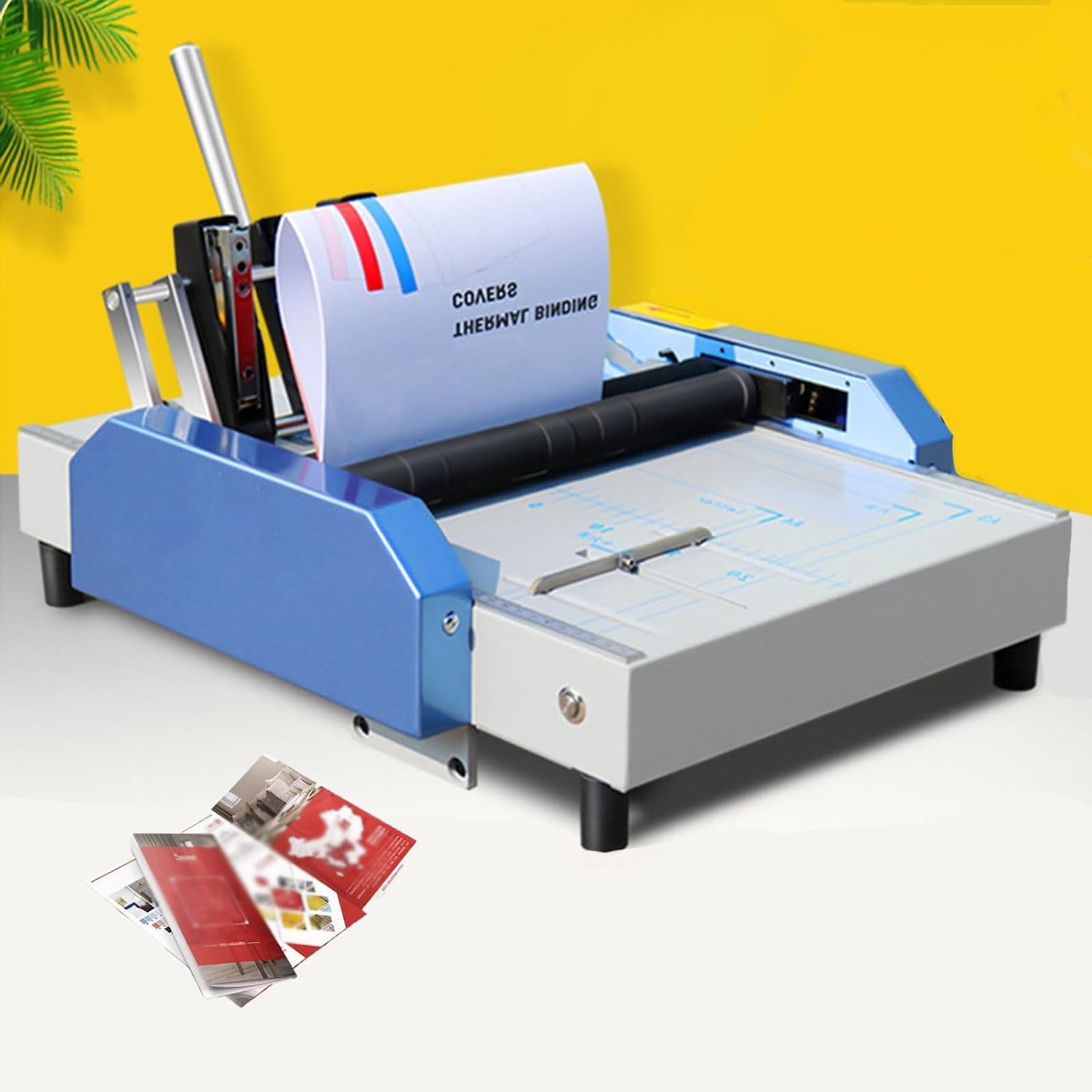 Cucitura elettrica e macchina pieghevole, A3 Brochure Binding Machine, multifunzionale Paper Stapler per scuola ufficio