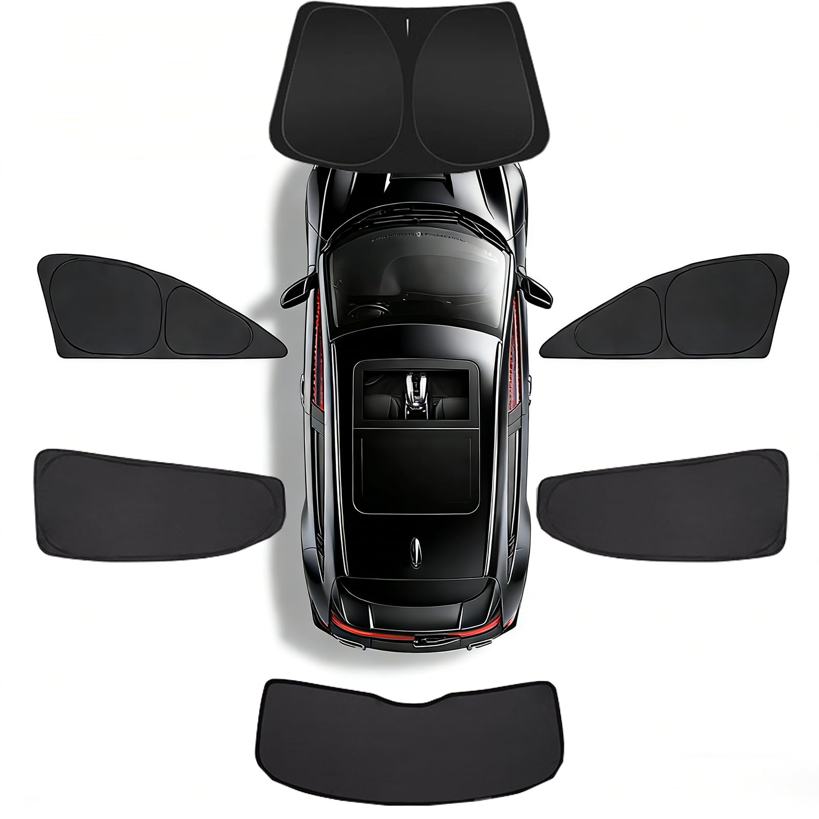 Pare-Soleil occultants pour vitres de Voiture, pour Toyota Yaris Cross 2021-2025, Protection Solaire intégrée, idéal pour Les Voyages et Le Camping. Intimité Garantie.
