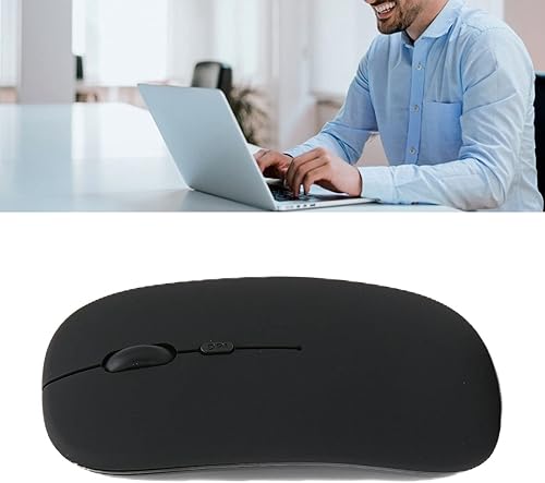 Miniatura 4 de Ratón inalámbrico, 1600 DPI Ratón inalámbrico inteligente Mini portátil de 3 velocidades DPI ajustable Ratón óptico delgado y silencioso para