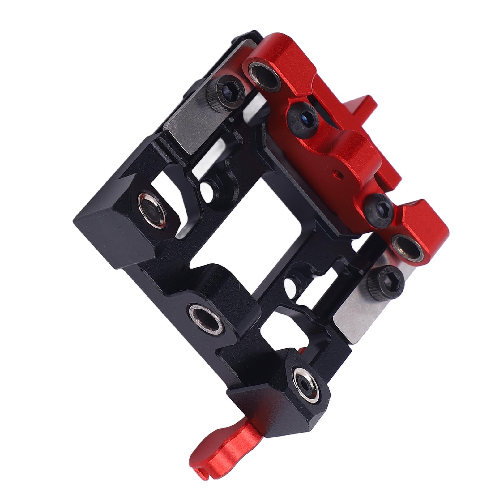 Bewinner Kit di Strumenti per l'interruttore della Testina dell'estrusore per Stampante 3D con Boccole Guida della Navetta, Elementi di Fissaggio e Viti di Montaggio in Lega di Alluminio per