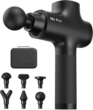Opove M3 Pro 2 Massage Gun Deep Tissue for Workout Recovery, Black