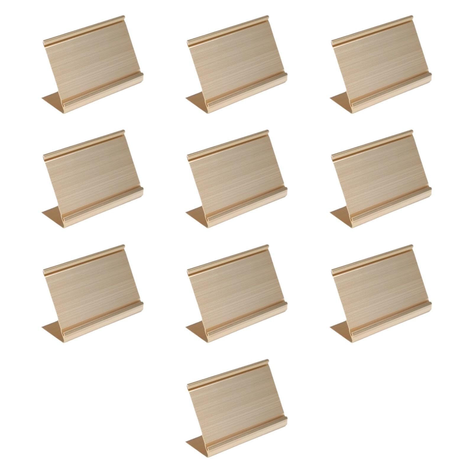 Porte-affiches de table avec affichage facile des informations produits