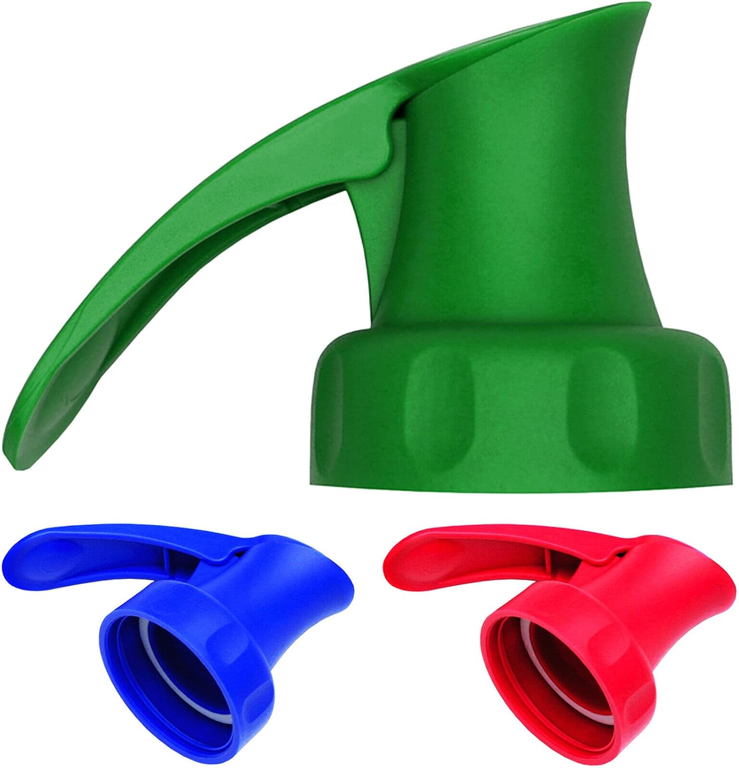 3 x Mixed Plastic Milk Bottle Pourer Top Dispenser Stopper Carton