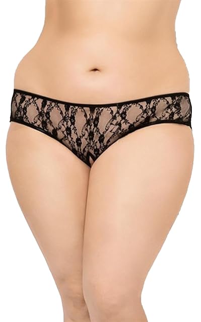 Plus Size Majtki 2472 Xl Czarny 20 g