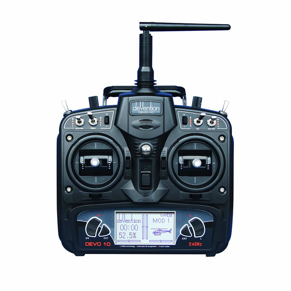 ホビーラジコン WALKERA DEVO 10 Walkera Devention DEVO 10 2.4GHz 10ch Remote control