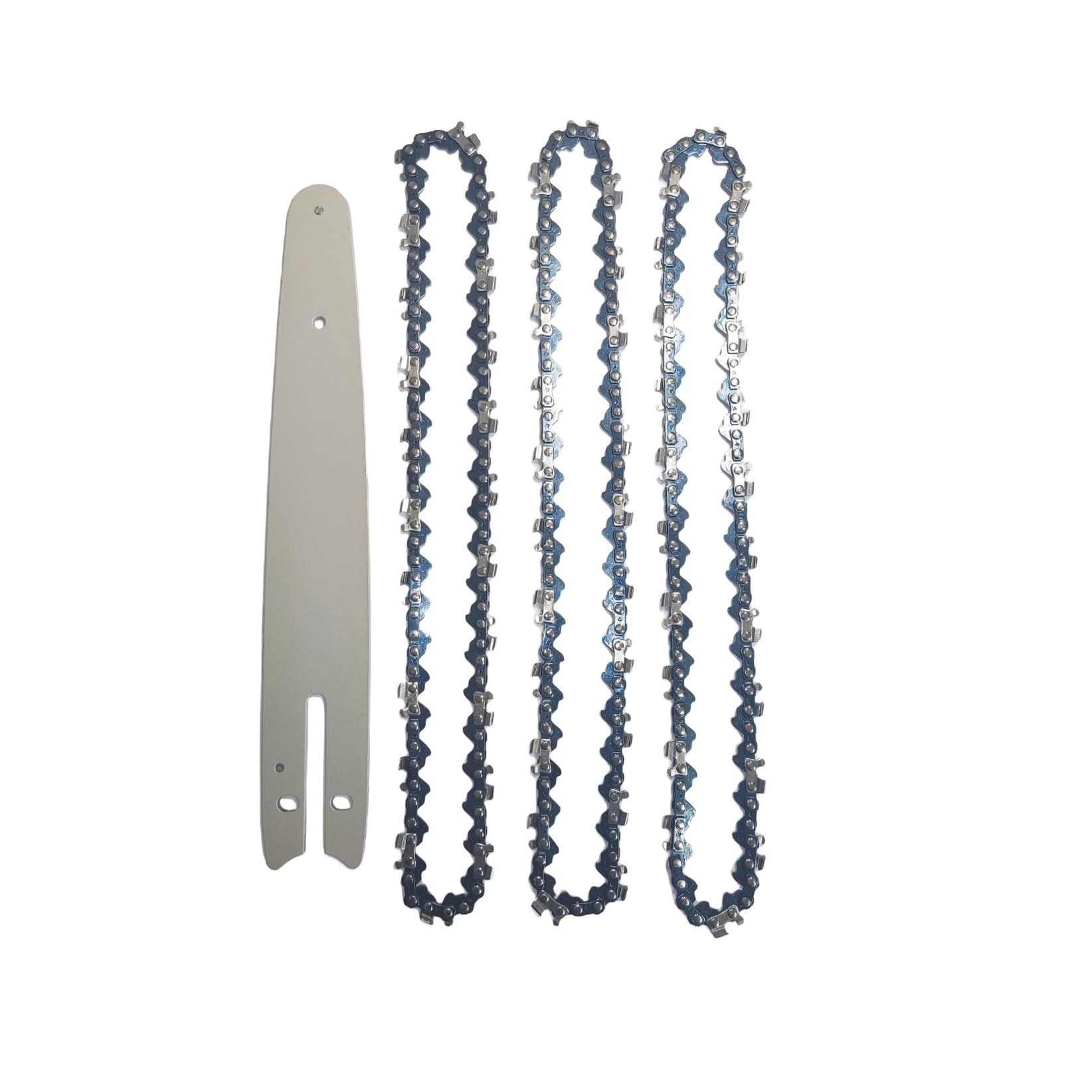 ByoBLu 8Inch Mini Steel Chainsaw Chains 1/4" 45 Drive Links Electric Chainsaws Accessory Chains Replacement Mini Electric Chainsaw Chains
