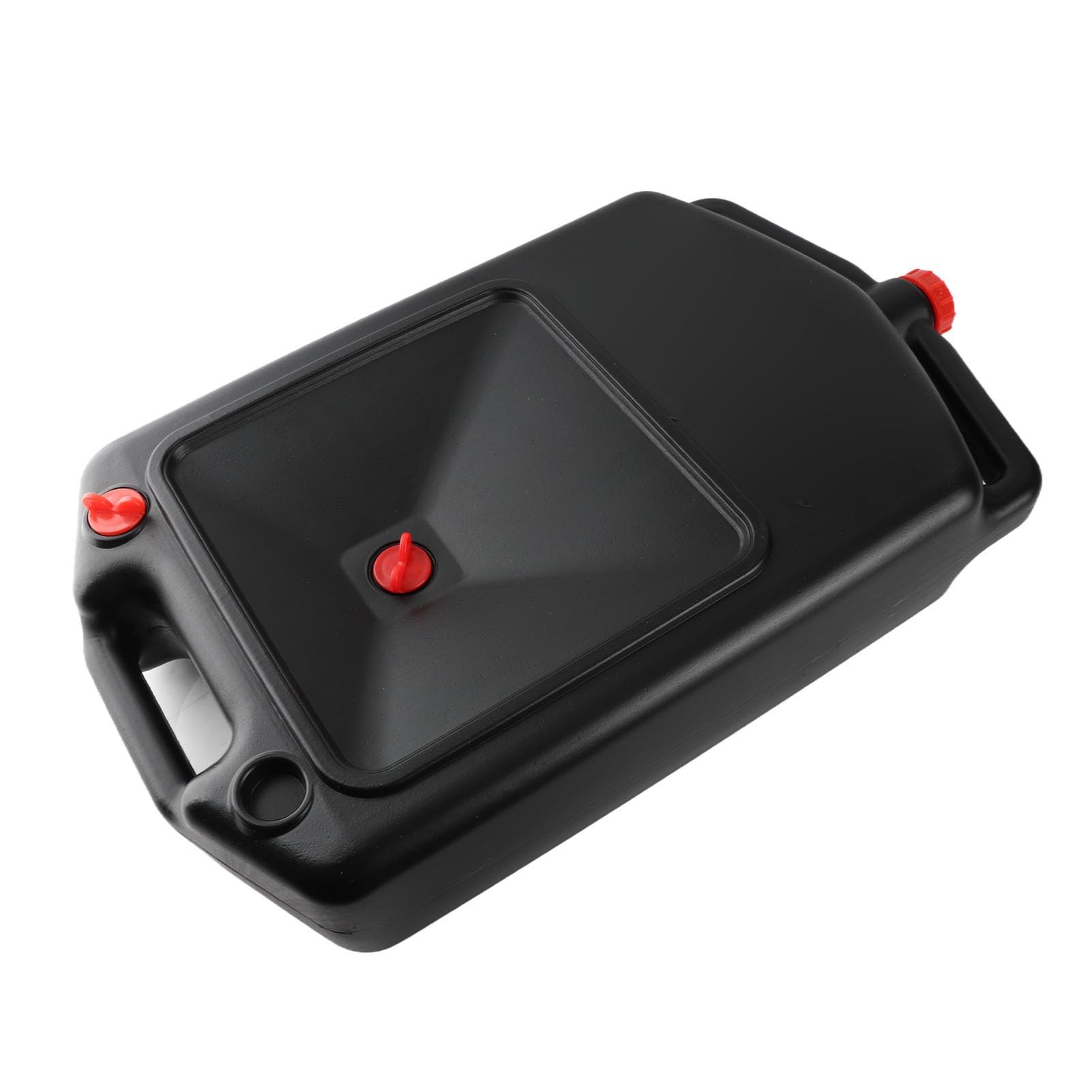 12L Oil Drain Container with Low Profile Design for Easy Oil Changes in