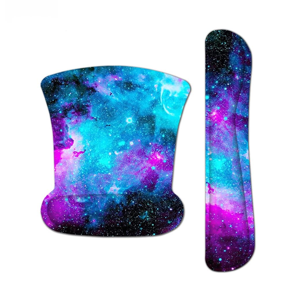 Wrist Mouse Pad Keyboard Rubber Mousepad Wrist Rest Table Computer Mat for Office Computer Laptop