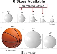 Vista 202 de Bubblegun Rosa - Bolas Pequeñas de Navidad de 1.6 Pulgadas, Adornos de Decoración para Árbol de Navidad, Bolas Colgantes Inastillables