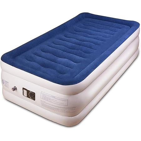 Bfull Luftbett Luftbett Frisch Eingetroffen Aufblasbar Ohne Luftverlust Tragbare Luftmatratze Mit Eingebauter Elektropumpe Langlebig 190 X 99 X 46 Cm Luftmatratze Twin Size Blau Amazon De Kuche Haushalt