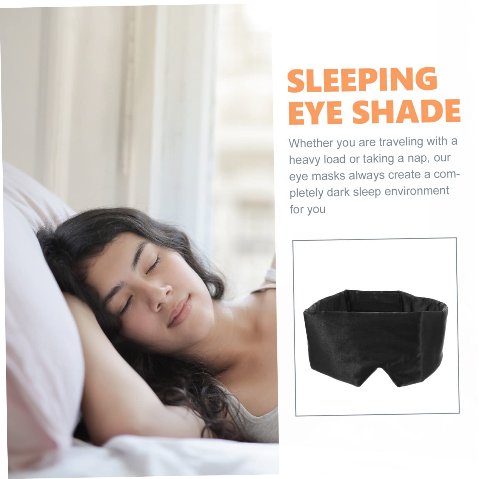 minkissy 5piezas De Sueño De Sombra Para Ojos Antifaz De Viaje Ligero Para Dormir Casa y Acampadas
