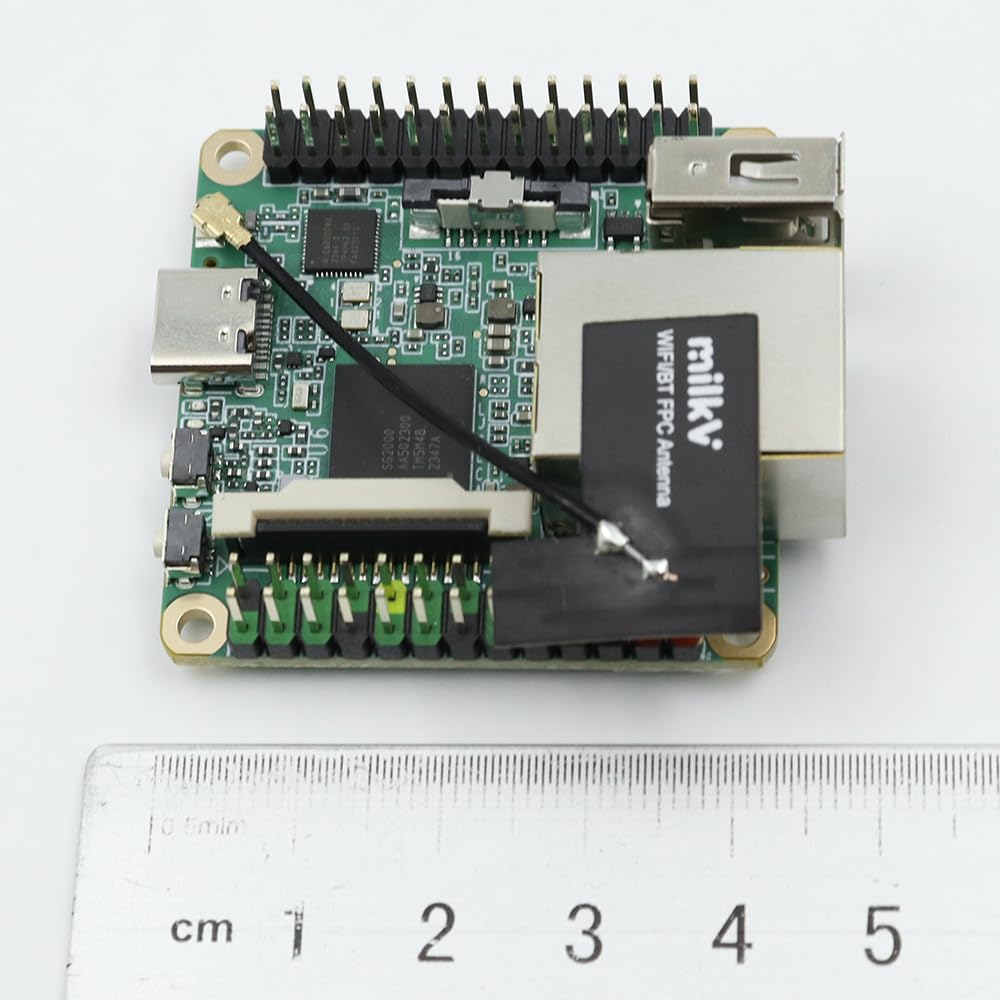 Namvo Scheda di sviluppo Milk-V Duo S 512M-WIFI RISC-V Linux WiFi6/BT5 Connessione di rete 100 Mbit/S Modulo Milk-V Duo S 512 MB SG2000,