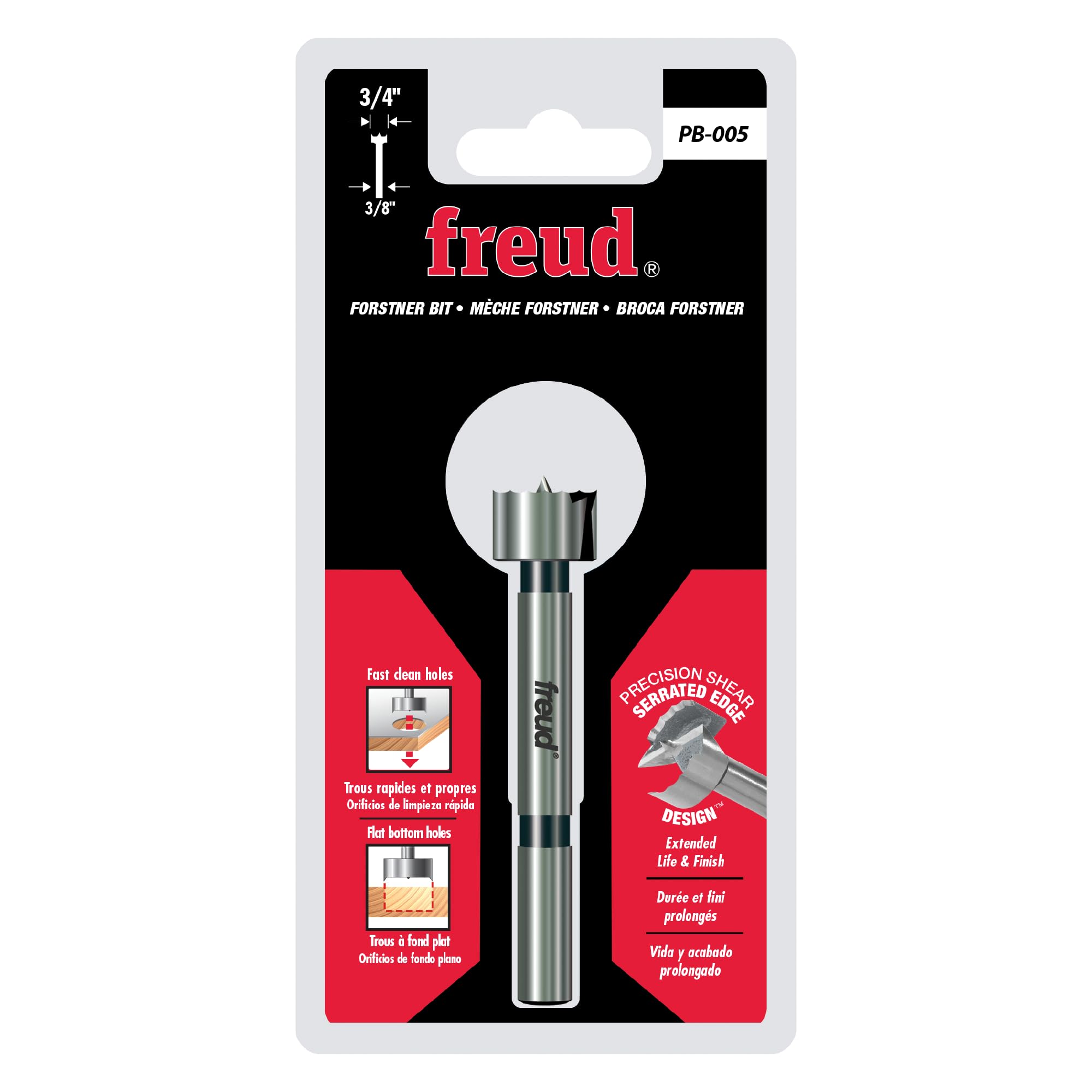 Freud Forstner Bit - 3/4" Precision Drilling -2 Freud Forstner Bit - 3/4" Precision Drilling -2