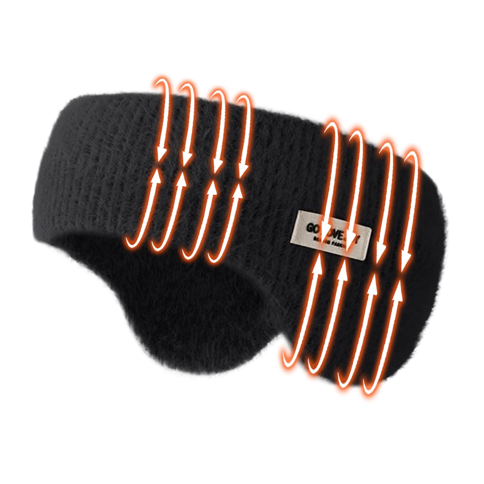 Sleeping Ear Muffs, Soundproof Earmuffs for Sleeping, Adjustable Waterproof Headbands Winter Warmth for Women Adults Kids Running Airplane Concerts Snorers