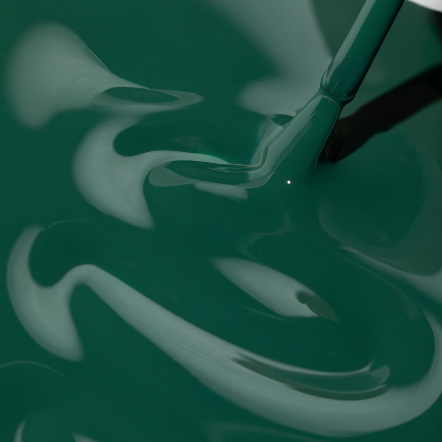 Dazzle Dry Nail Lacquer (Step 3) - Don't Be Jaded - A rich jade green. Full coverage. Cream. (0.5 fl oz)