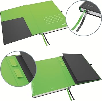 Leitz 44710095 Complete notebook (A4 checkered) black