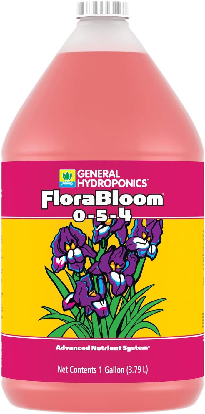 General Hydroponics 718015 FloraBloom, 1 Gallon, Magenta