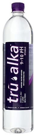 Tru Alka, Water Alkaline Stable 9 10 Ph, 33.81 Fl Oz