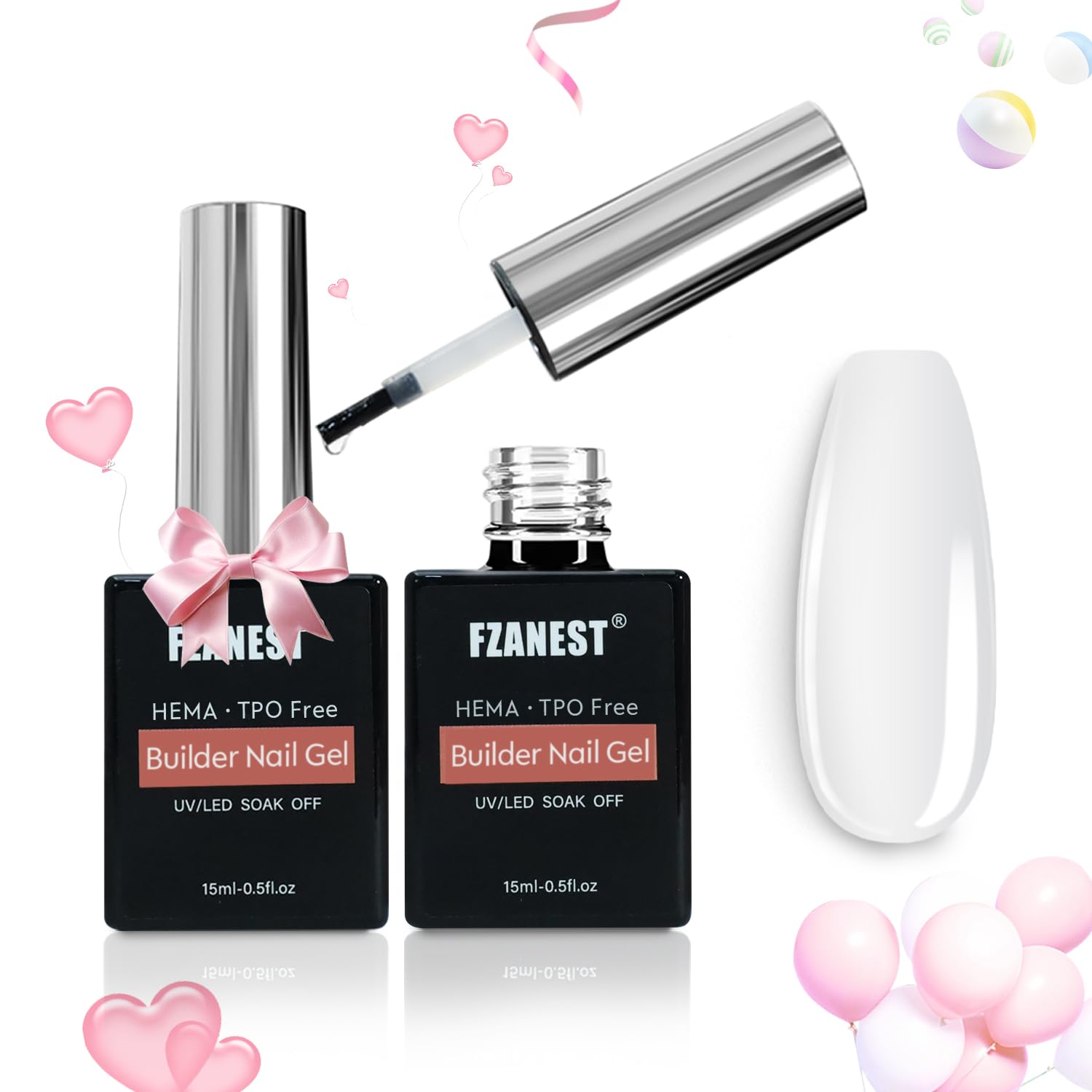 新品 未開封 Pullfitter Gel プルフィッター ジェル 30g 5個 Amazon.com : FZANEST Builder Nail Gel Hema & TPO-Free 15ml *2 pcs