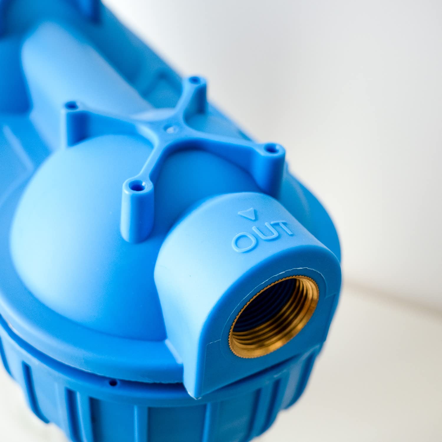 Wessper 10" 3-Stufen 1 Zoll IG Wasserfilter Vorfilter System Hauswasseranlage Brunnen