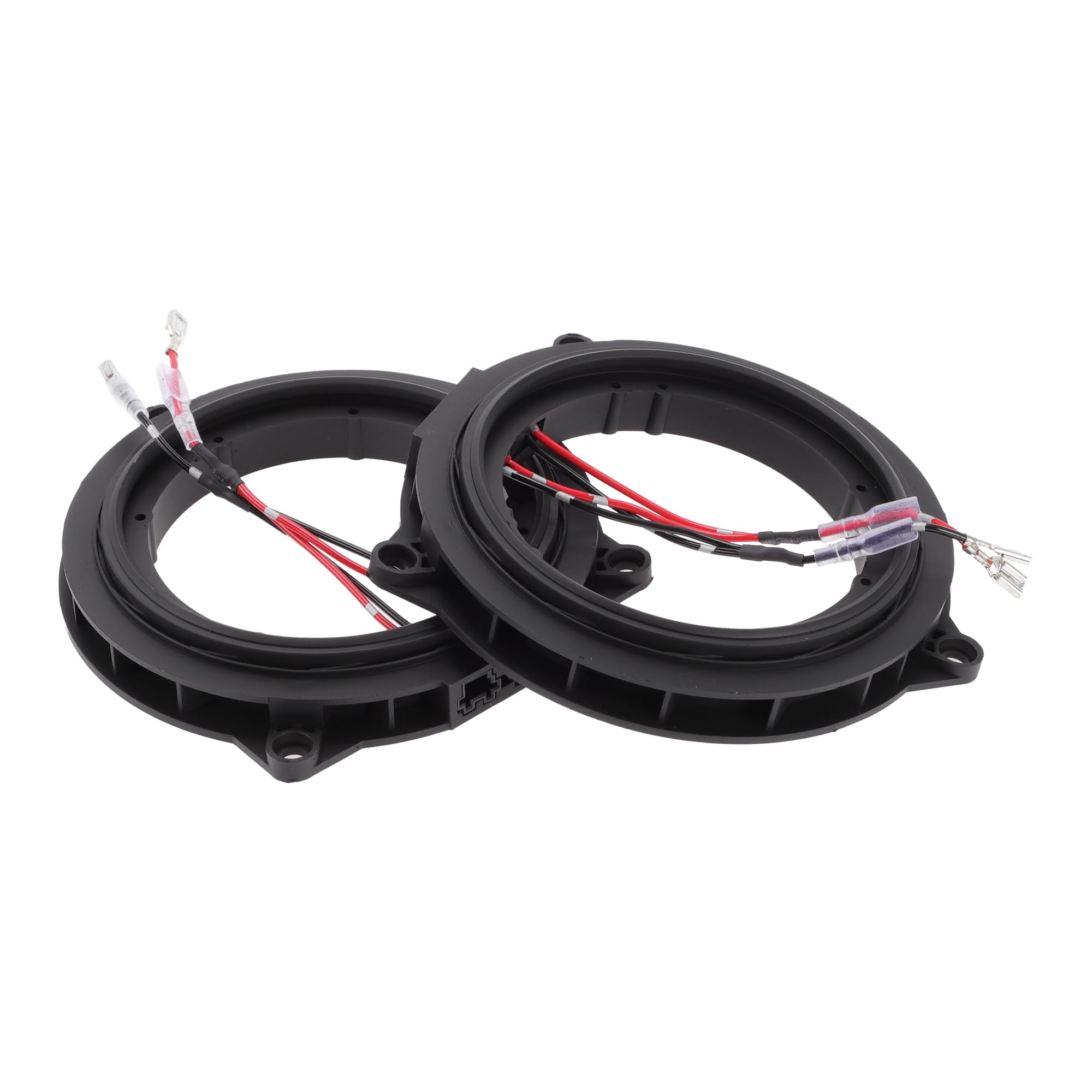 RATCHROLL Speaker Spacer Ring Midrange Speaker Spacer Adaptor for BMW Waterproof Speaker Subwoofer Mounting Spacer Bracket Ring ABS 2 Set