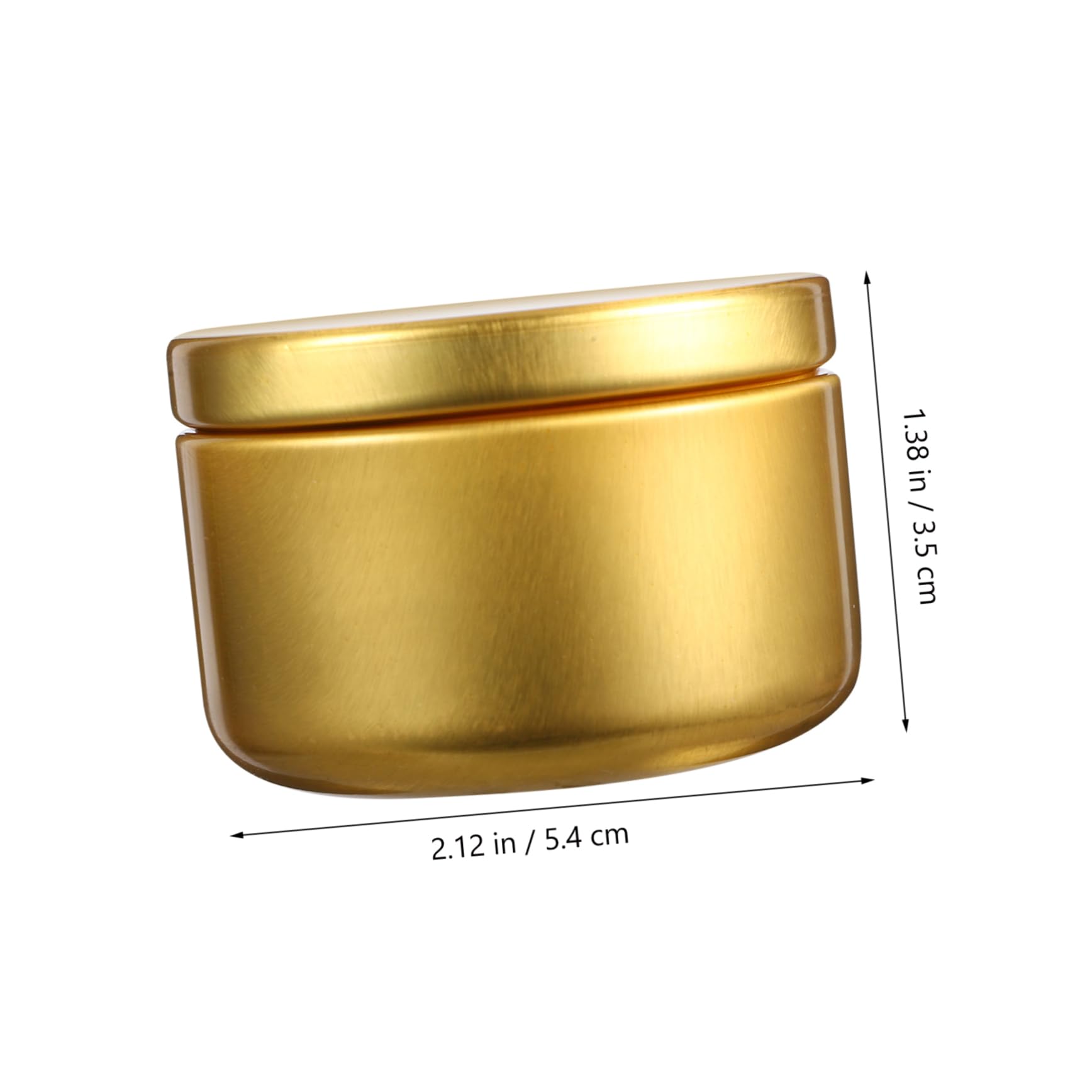 DOITOOL Pcs Candle Jar Candle Tins Bulk Small Candle Tins Vessels Blank Candle Storage Container Candle Making Supplies Candle Container Candle Containers Scented Candle Aluminum