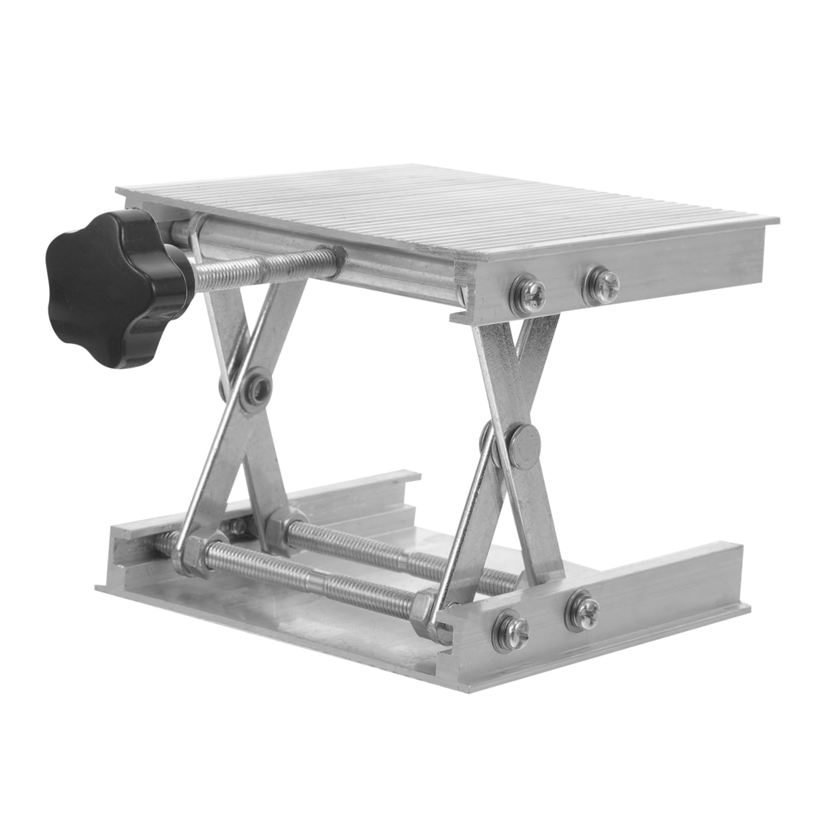 4piezas Plataforma Elevadora De Tijera De Laboratorio Soporte De Aliado Mesa Para Experimentos Científicos y Mediciones Precisos