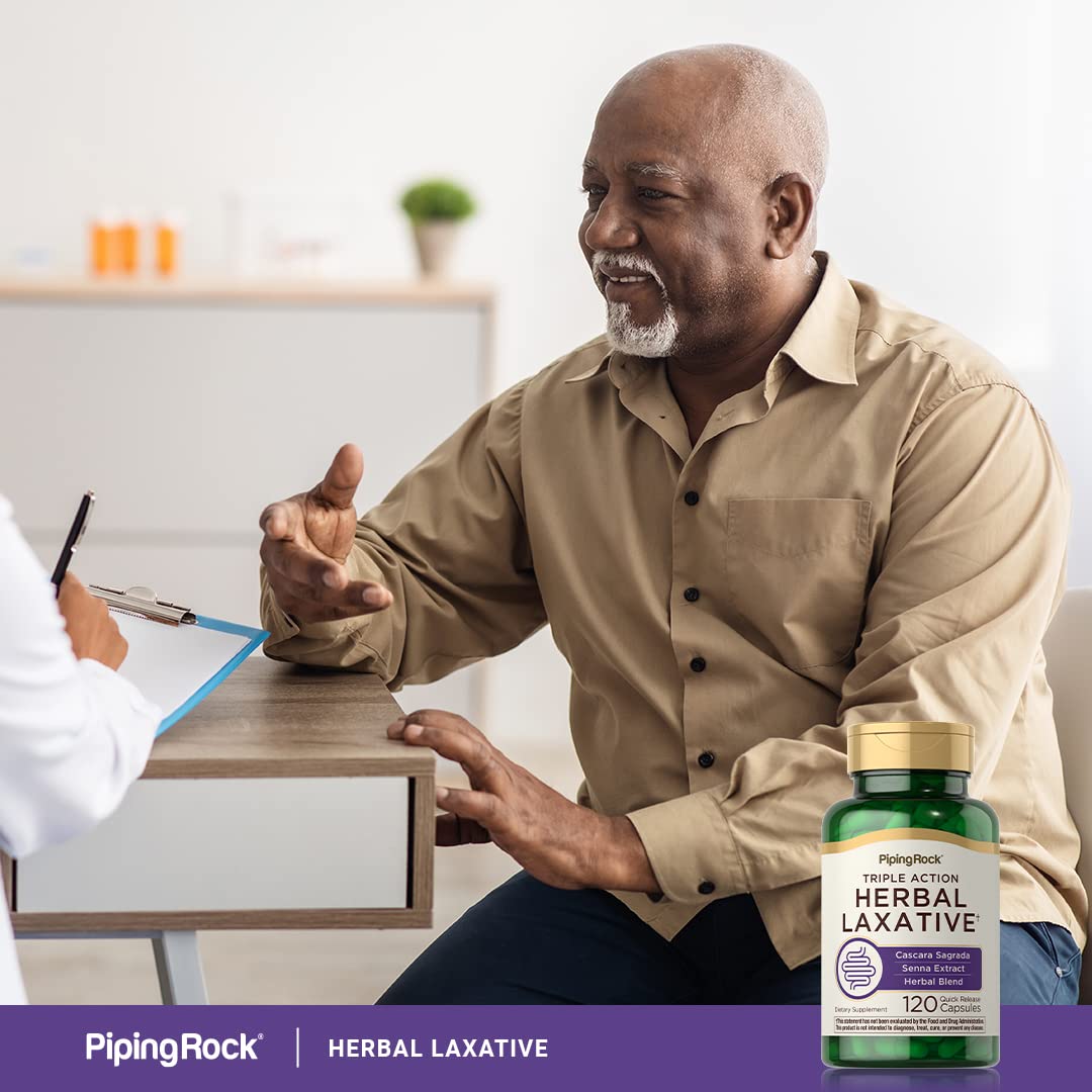 Piping Rock Herbal Laxative Capsules | 120 Count — Amazon image 6