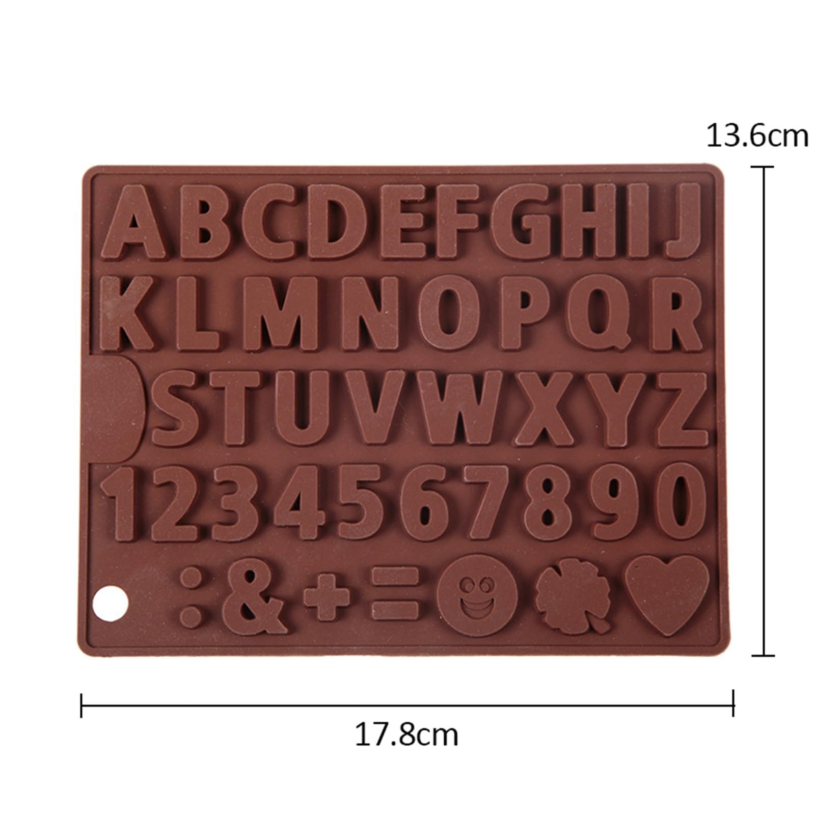 Juego de 3 moldes silicona for chocolate con 26 letras y números del alfabeto. Ideales for decorar galletas Para Repostería Y Postres