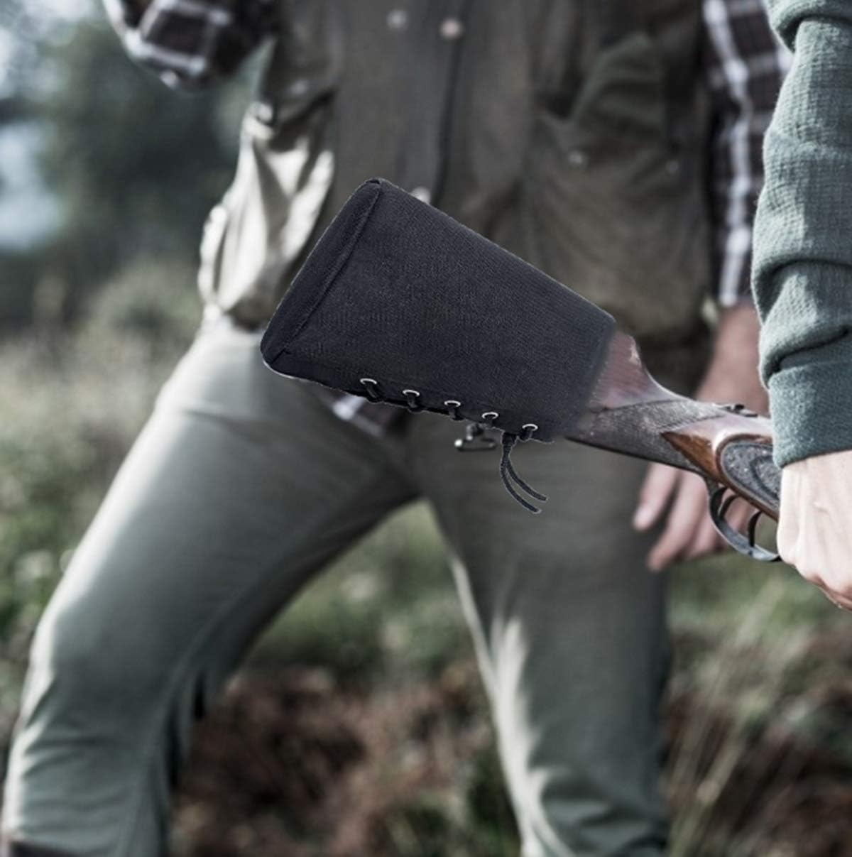 QIYAT Hunting Rifle Recoil Pad - Buttstock Cover Extention Protector for Tactical Shotguns Rifles Stock Accessories, 1 Pcs : Sports & Outdoors