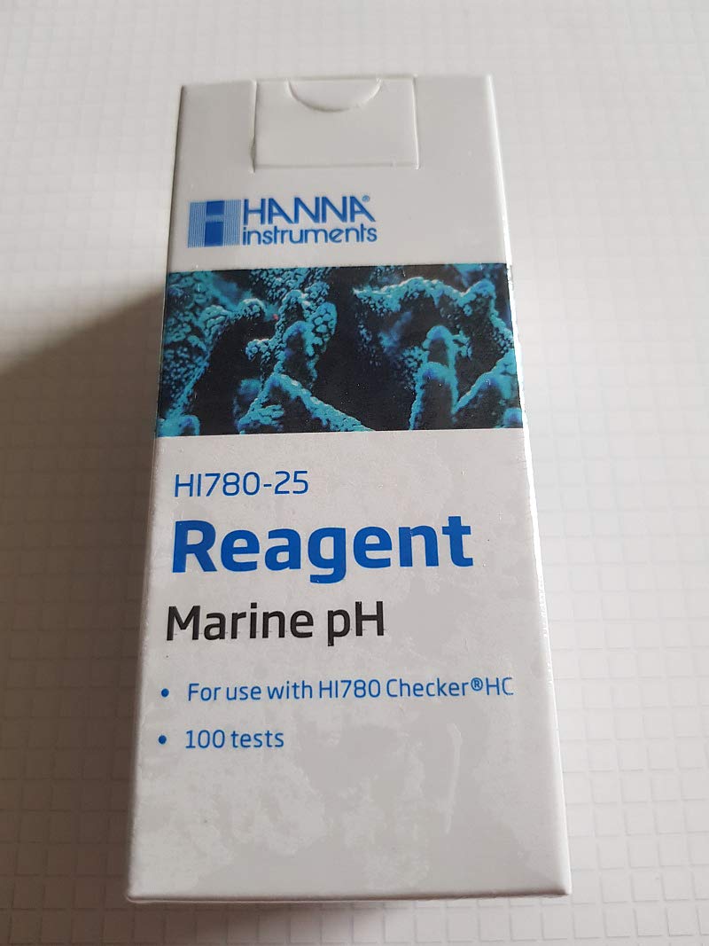 Hanna Instruments HI780-25 Reagenzien für HI780 Checker HC ® für pH in Meerwasser, ca. 100 Tests