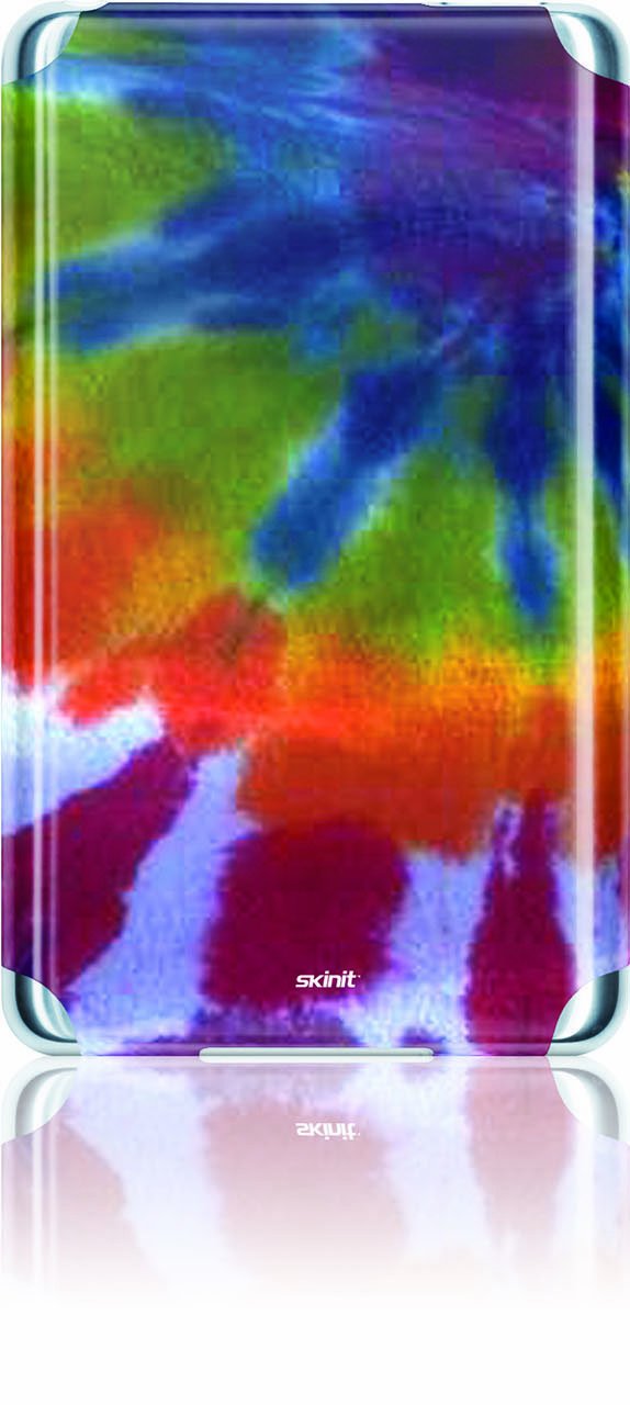 Skinit Decal MP3 Player Skin Compatible with iPod Classic (6th Gen) 80GB - Officially Licensed Originally Designed Tie Dye Design