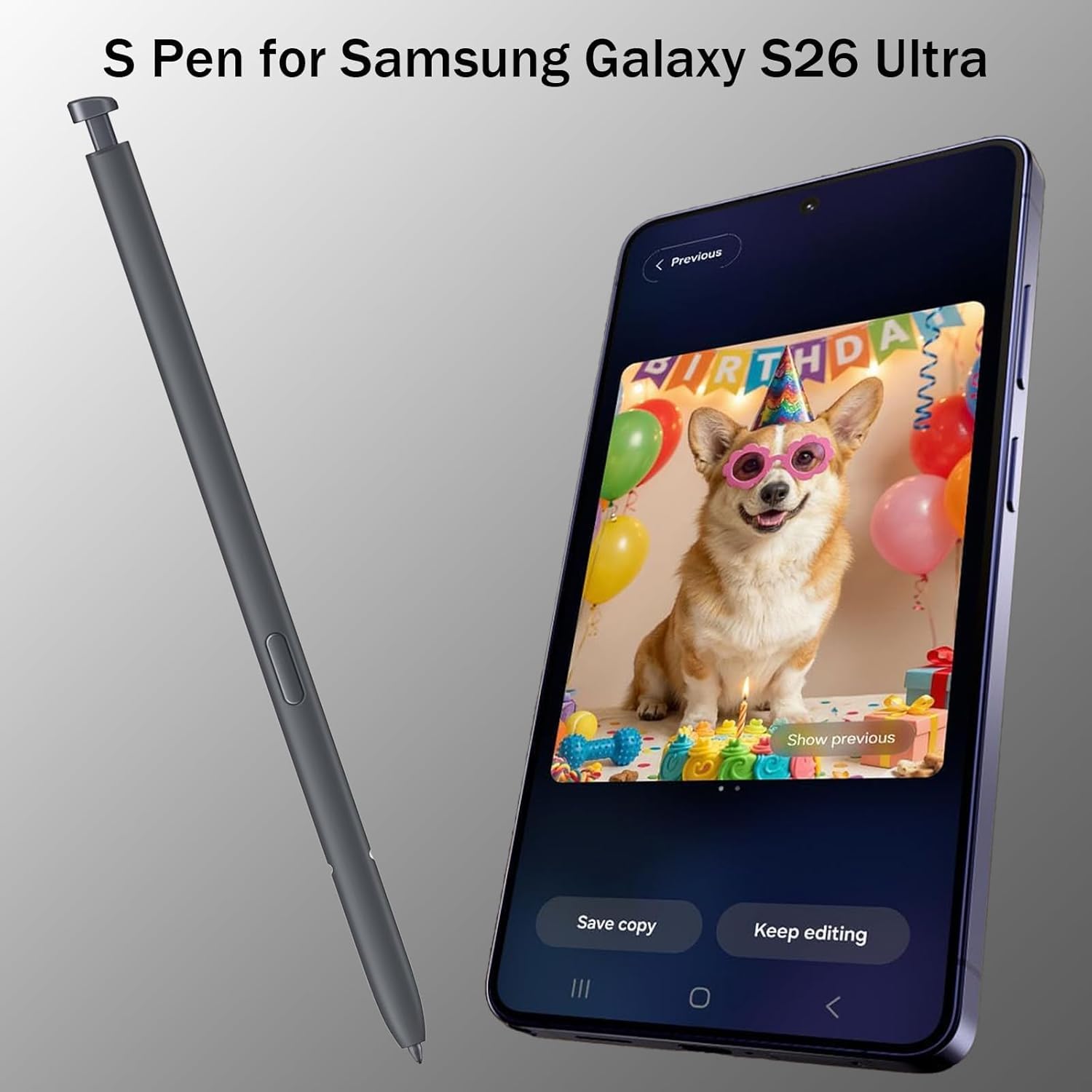 Amazon.com: Galaxy S26 Ultra S Pen for Samsung Galaxy S26 Ultra