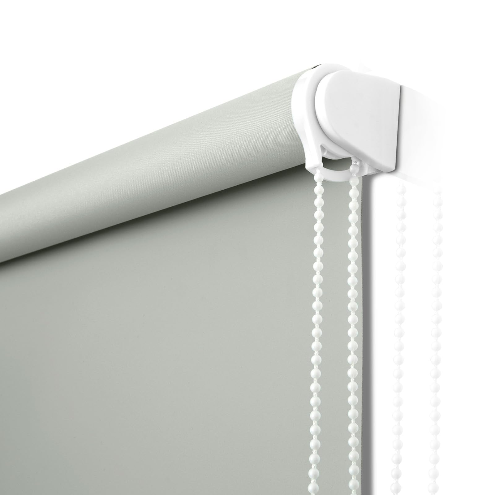 NUTRO CHILL Blackout Roller Blinds, Window Shades Blackout with Thermal Insulated, UV Protection Fabric Window Shades for Home and Office, Easy to Install?48" W x 68" L, Light Grey?