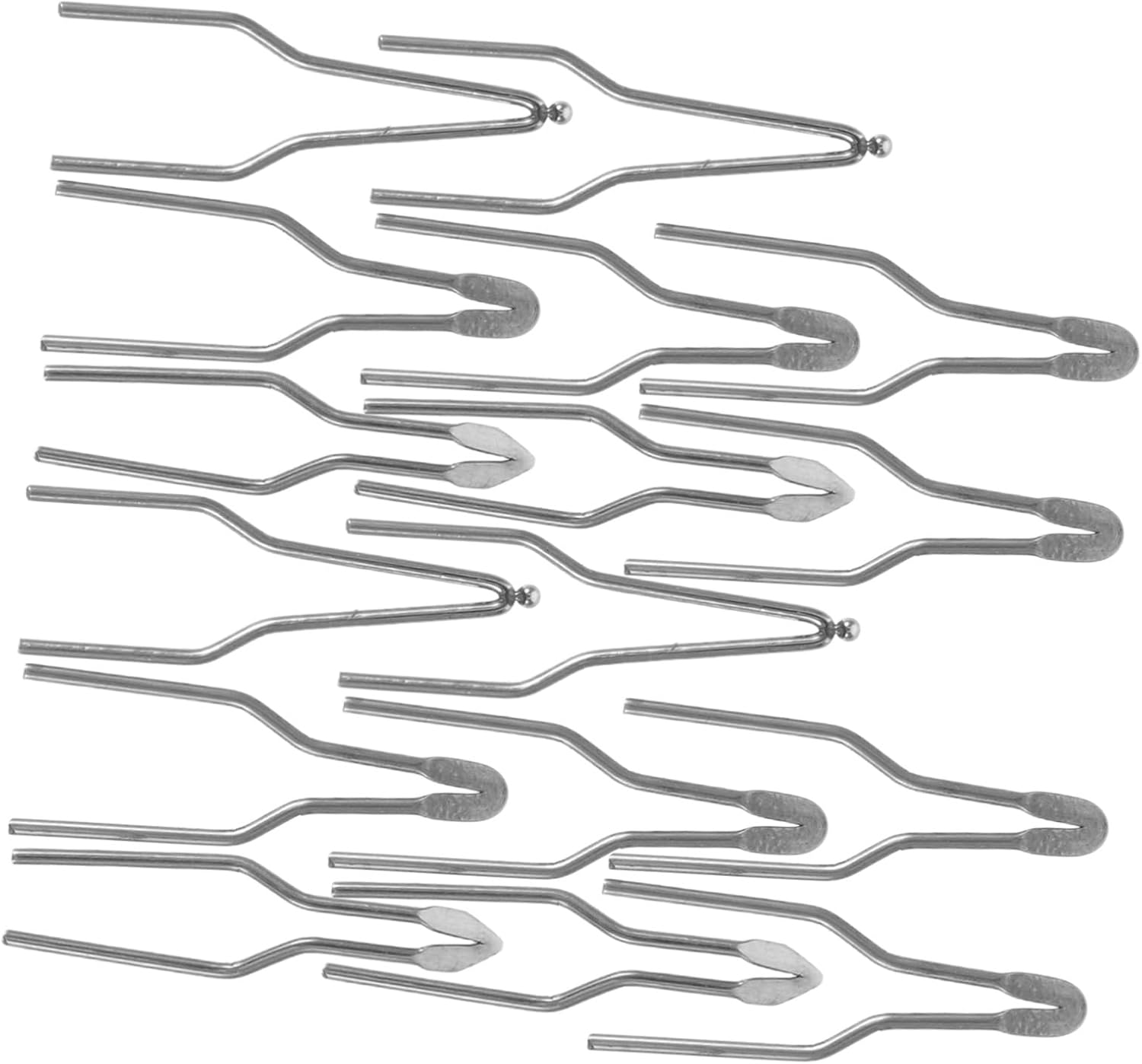 IWOWHERO 16pcs Wood Burning Tool Tips Made of Heat-Resistant Nickel Alloy with Comfortable Handling, Range of Shapes for Artistic Projects and Wood Engraving Tool Requirements