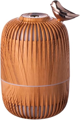 Miniatura 6 de Lindo humidificador de niebla fría para dormitorioescritoriooficina, pequeño humidificador personal de escritorio con 2 modos de niebla, 7 luces de