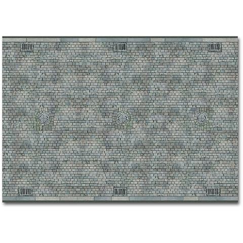 Busch 7417 Decor Shots Cobblestone 2/ HO Scenery Scale Model Scenery Cover