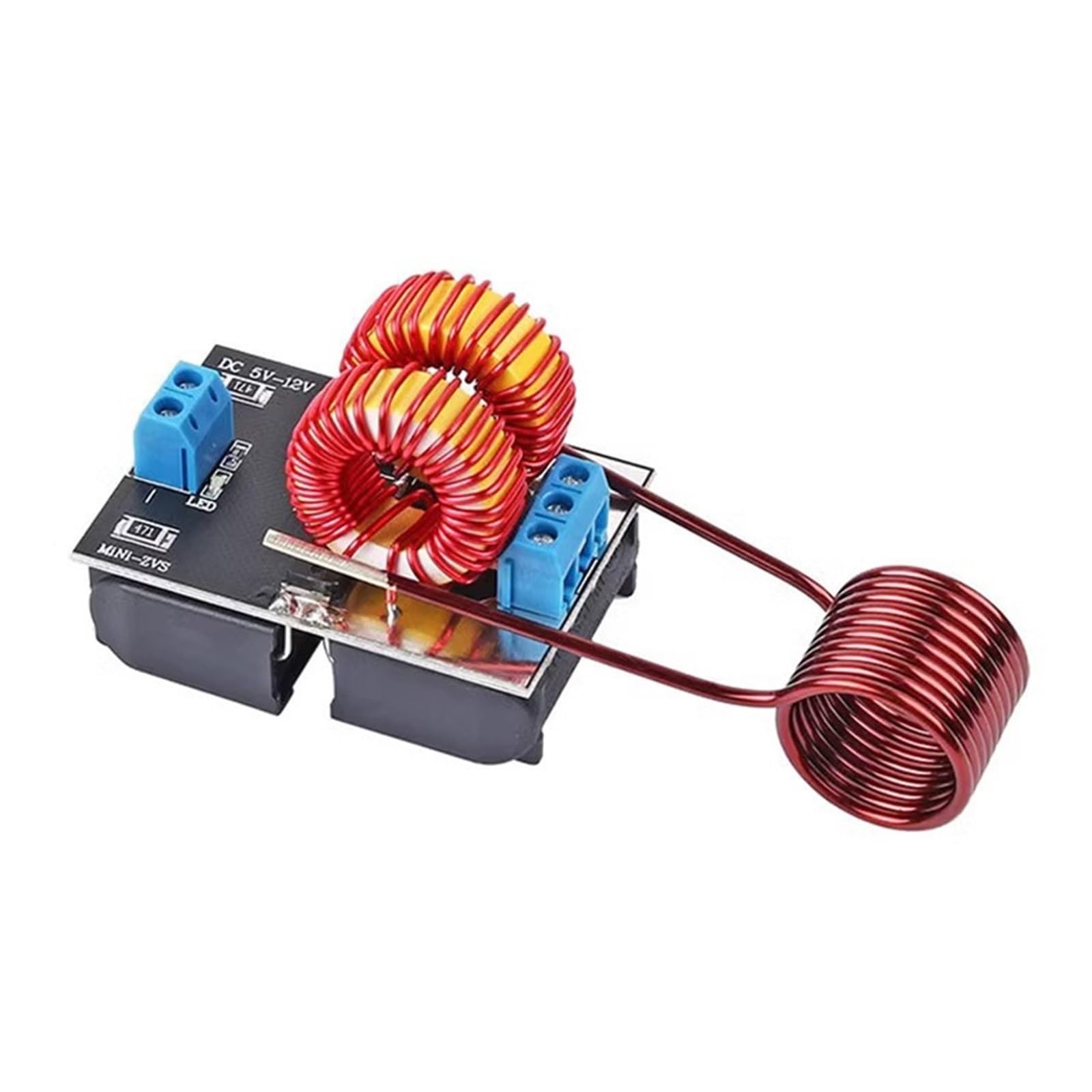 5PCS Induction Heater ZVS Heating Module Kit 5-12v Power Jacob's Ladder Coil