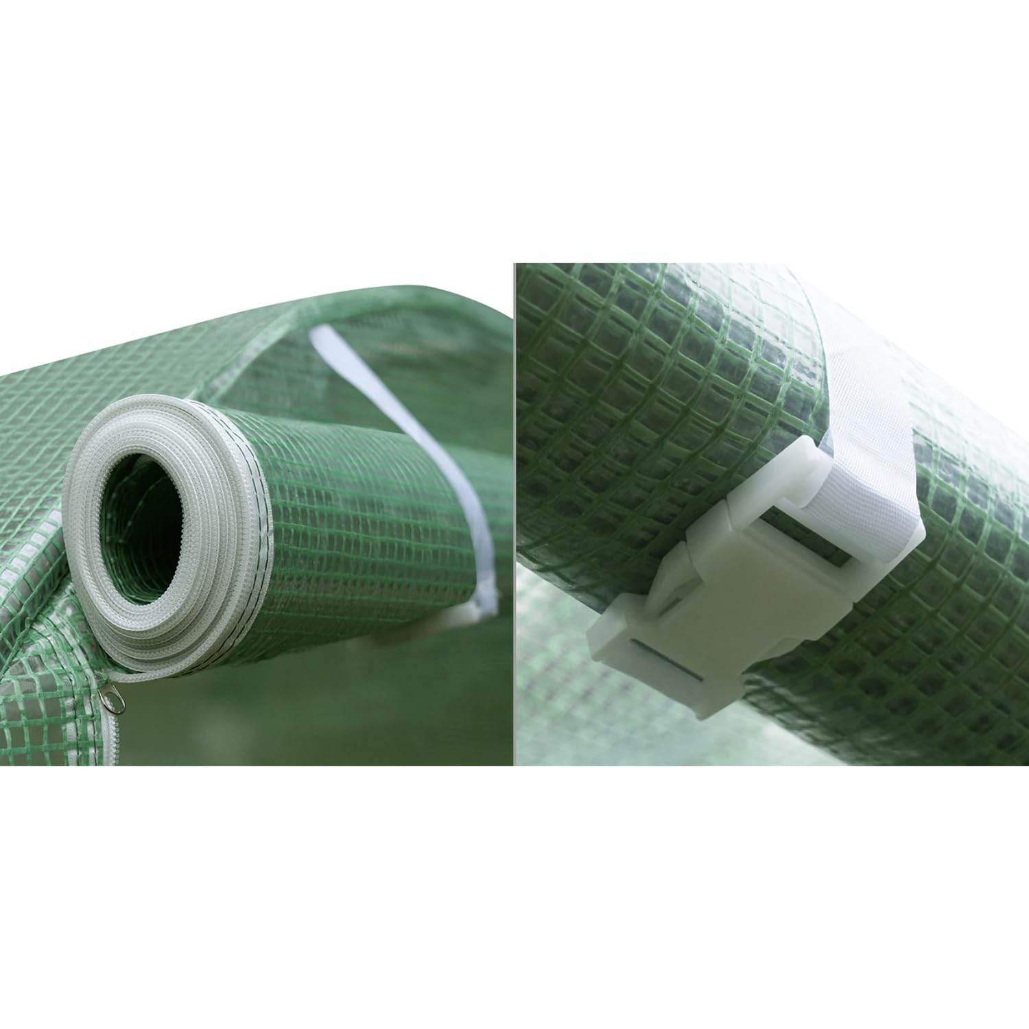 Bâche de Protection de Rechange pour Jardin, Serre, Serre à tomates, réutilisable, Vert, 6 x 3 x 2 m, 10263