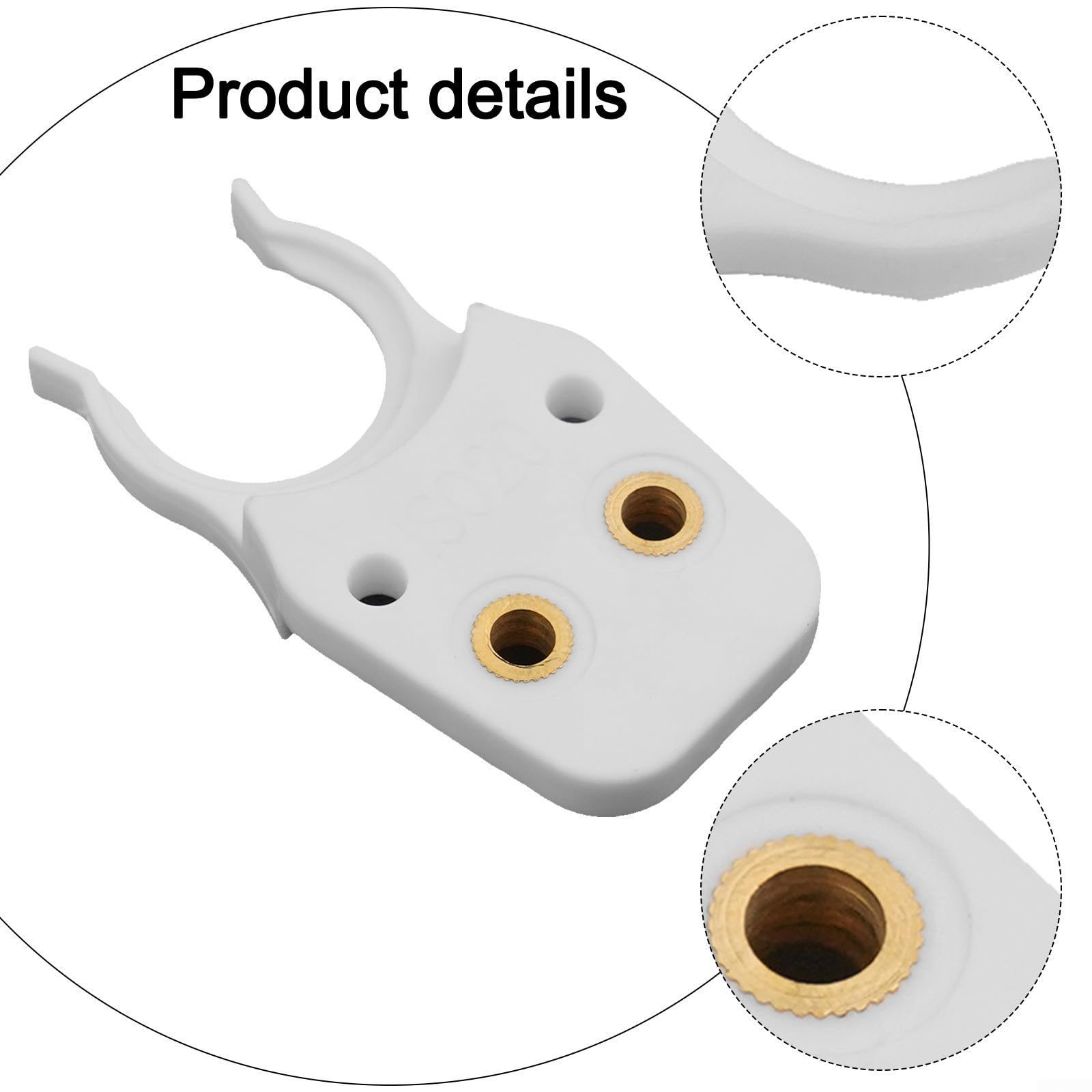 Morsetto portautensili ISO20, ISO20 Portautensili automatico che blocca accessori per fresatrici in plastica