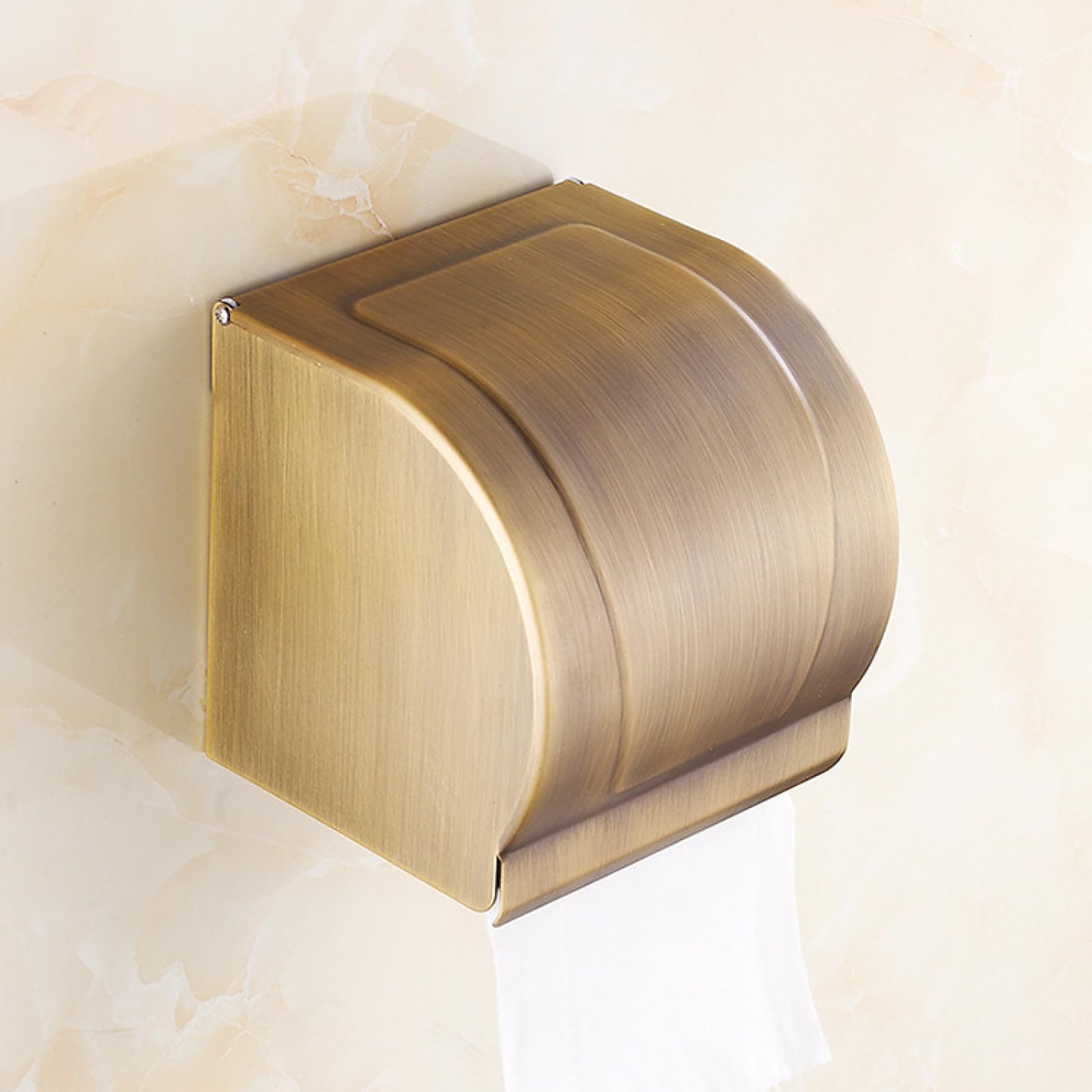 All-Copper European-Style Antique Bathroom Storage Pendant, Tissue Box