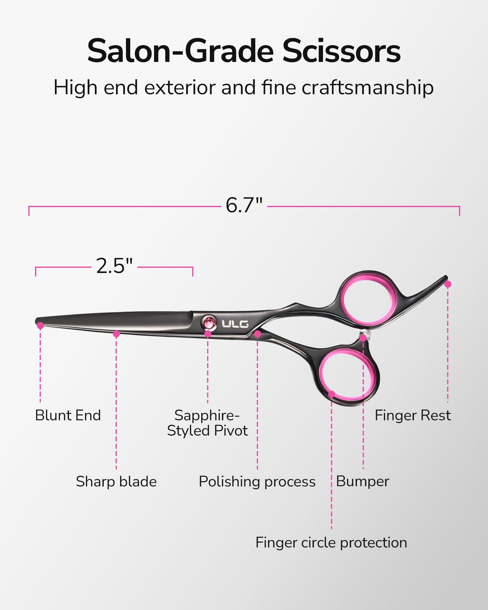 ULG Hair Cutting Scissors - Image 2